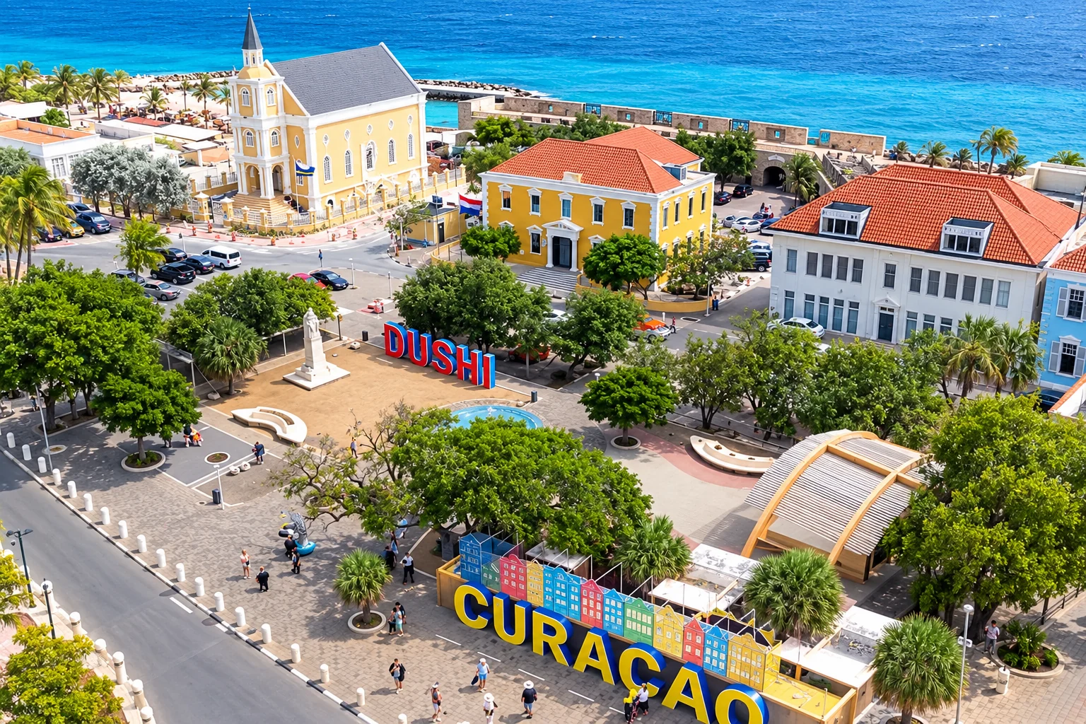 Private Willemstad — City, Forts & Mambo Beach